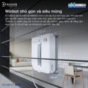 Winbot Mini 2 với thiết kế mỏng