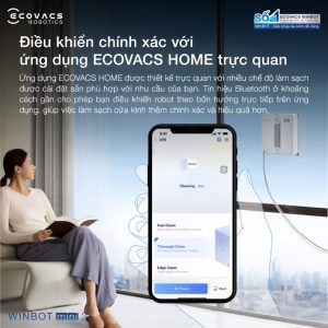 Điều khiển bằng ứng dụng ecovacs home