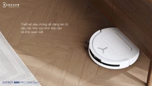 Deebot T50 Pro Omni Gen 3 thiết kế siêu mỏng