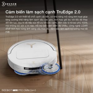 Ecovacs Deebot cảm biến lam sạch