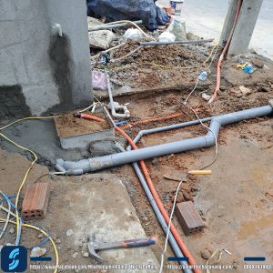 Khảo sát thi công phần thô hệ thống cổng tự động
