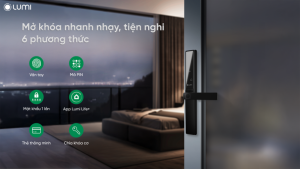 Khóa thông minh cửa nhôm