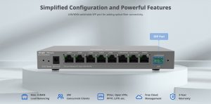 Thiết bị định tuyến Router 8 cổng Reyee RG-EG209GS