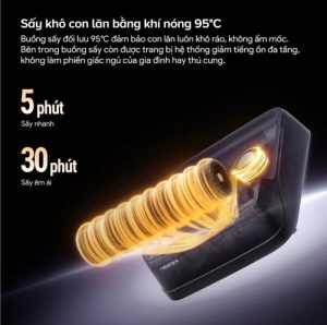sấy khô con lăn 95 độ