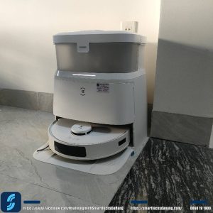 Robot Ecovacs Deebot T30e Pro Omni lắp đặt tại nhà khách