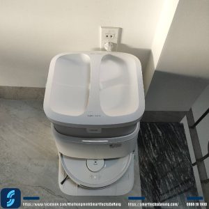 Mặt trên của robot sau khi ban giao