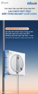 Winbot W2S Omni SKU làm sạch mếp kính