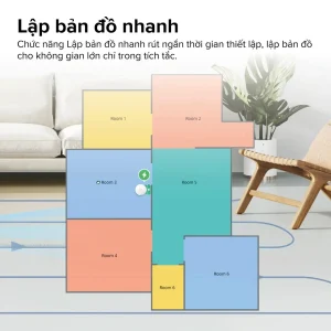 Roborock Q7 TF+ lập bản đồ nhanh
