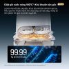 Lau sàn bằng nước nóng 60°C – Hỗ trợ xử lý vết bẩn