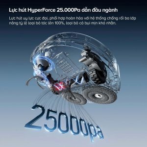 Roborock Qrevo Curv 2 Pro luwch hút 25.000Pa