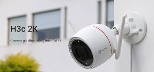 Camera WiFi ngoài trời 3MP EZVIZ H3C 2K cho hình ảnh sắc nét